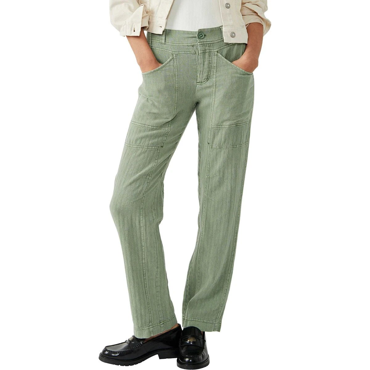 FREE PEOPLE Big Hit Slouch Pant - Women's 4 FREE PEOPLE Big Hit Slouch Pant - Women's - Image 4