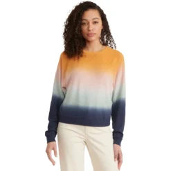 Marine Layer Dip Dye Vintage Terry Sweatshirt - Women's -The North Face || Patagonia || Mountain Hardwear Shop OMBDIPDYE