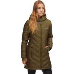 Columbia Heavenly Long Hooded Jacket - Women's -The North Face || Patagonia || Mountain Hardwear Shop OVGN