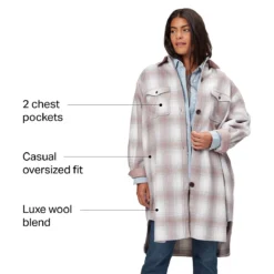 Shirt Jacket Coat - Past Season - Women's -The North Face || Patagonia || Mountain Hardwear Shop PASPLA D5