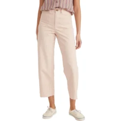 Marine Layer Bridget Slim Wide Leg Crop Pants - Women's