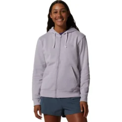 Mountain Hardwear MHW Logo Full-Zip Hooded Sweatshirt - Women's -The North Face || Patagonia || Mountain Hardwear Shop PURDAW