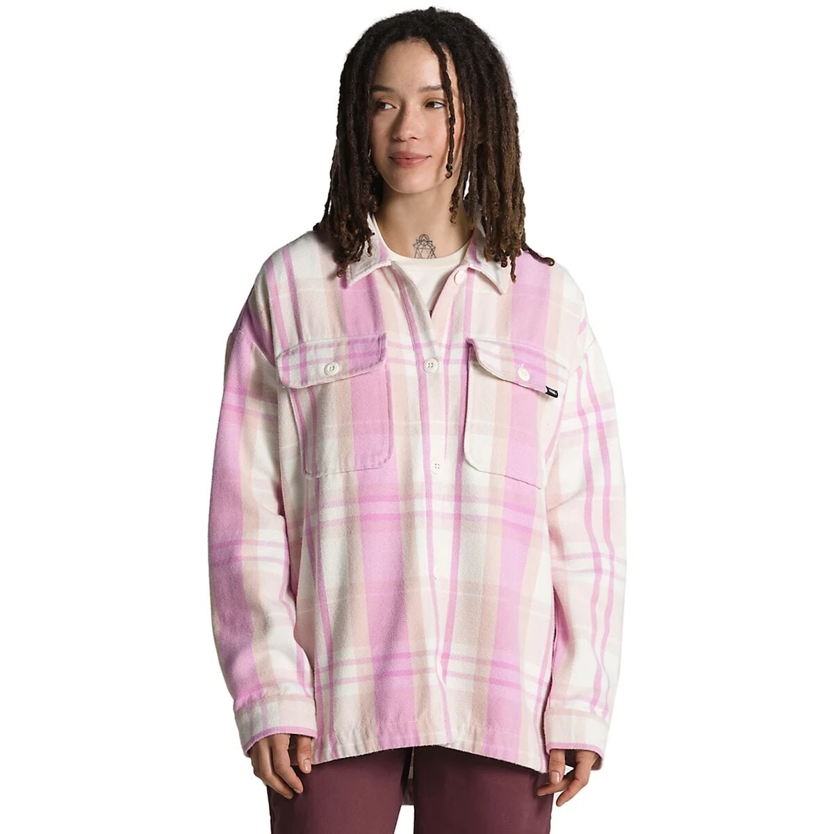 Vans Eliza Oversized Woven Shacket - Women's 6 Vans Eliza Oversized Woven Shacket - Women's - Image 6