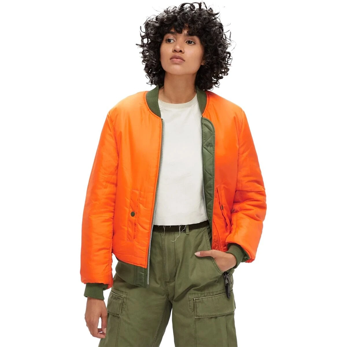 Alpha Industries MA-1 Jacket - Women's 2 Alpha Industries MA-1 Jacket - Women's - Image 2
