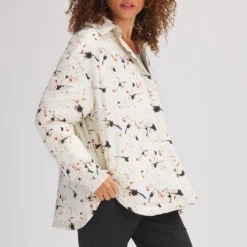 Insulated Print Shirt Jacket - Women's -The North Face || Patagonia || Mountain Hardwear Shop SPLPRI D3