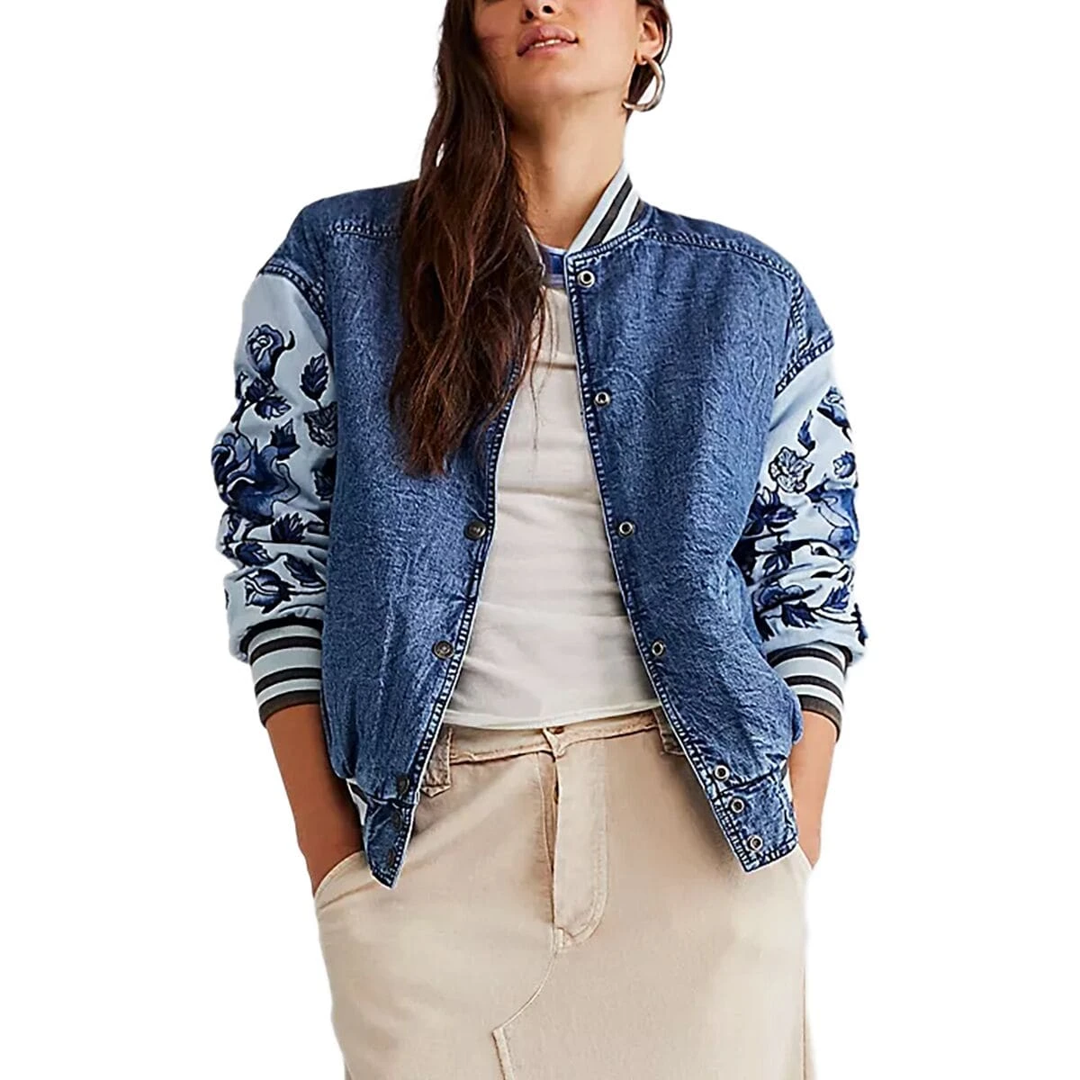 FREE PEOPLE Team Spirit Jacket - Women's 2 FREE PEOPLE Team Spirit Jacket - Women's - Image 2