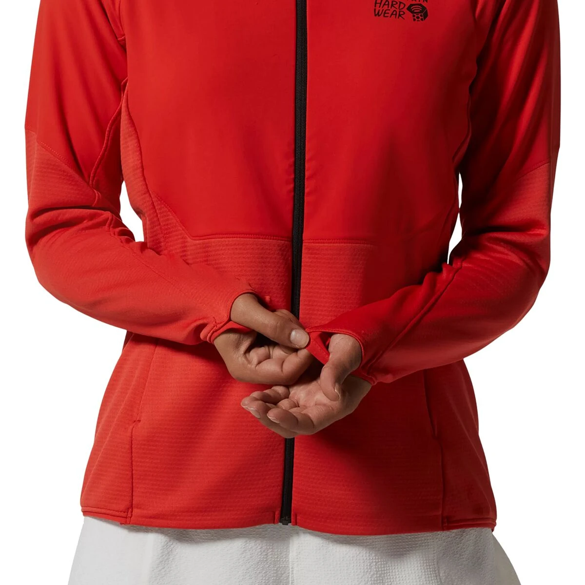 Mountain Hardwear Stratus Range Full-Zip Hooded Jacket - Women's 3 Mountain Hardwear Stratus Range Full-Zip Hooded Jacket - Women's - Image 3