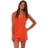 Paddle Out Woven Romper - Women's
