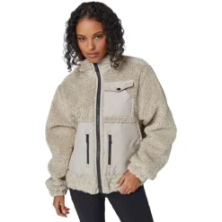 Noelle Shearling Jacket - Women's 10 Noelle Shearling Jacket - Women's -The North Face || Patagonia || Mountain Hardwear Shop TAN