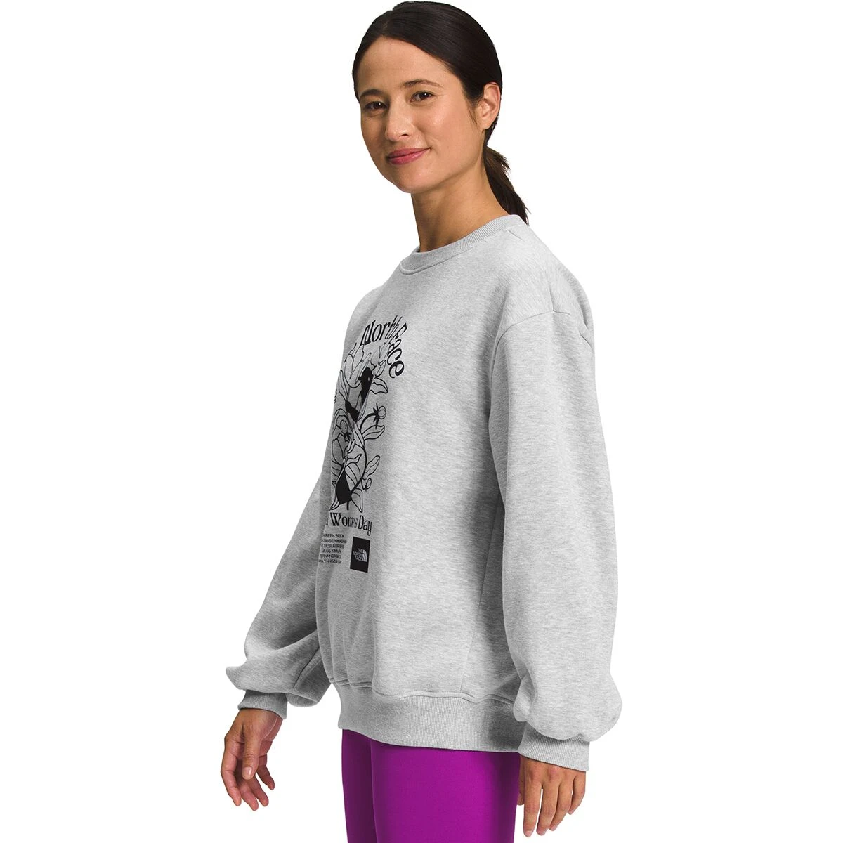 The North Face IWD Oversized Crew Sweatshirt - Women's 2 The North Face IWD Oversized Crew Sweatshirt - Women's - Image 2