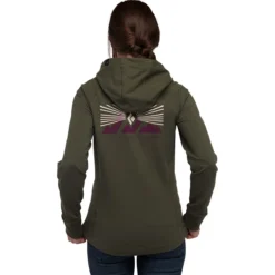 Black Diamond Rise And Climb Full-Zip Hoodie - Women's