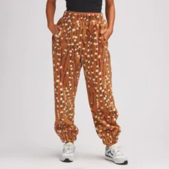 Printed Sherpa Jogger - Women's
