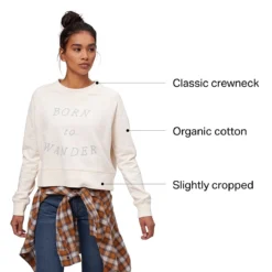 Crewneck Sweatshirt - Past Season - Women's 9 Crewneck Sweatshirt - Past Season - Women's -The North Face || Patagonia || Mountain Hardwear Shop VAP D5