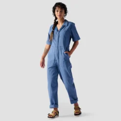 Stoic Short-Sleeve Venture Coverall - Women's -The North Face || Patagonia || Mountain Hardwear Shop VININD
