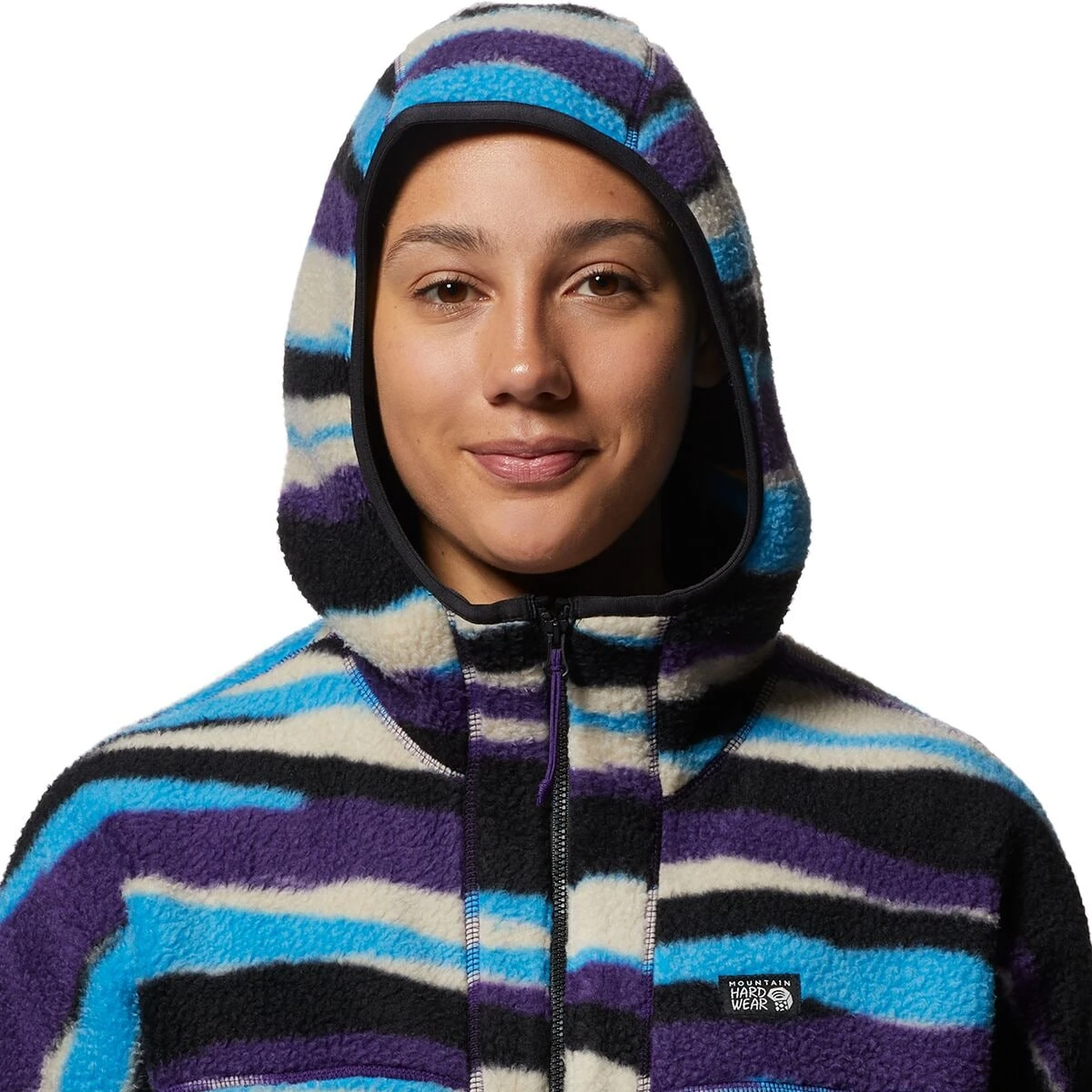 Mountain Hardwear HiCamp Fleece Full-Zip Hooded Jacket - Women's 6 Mountain Hardwear HiCamp Fleece Full-Zip Hooded Jacket - Women's - Image 6